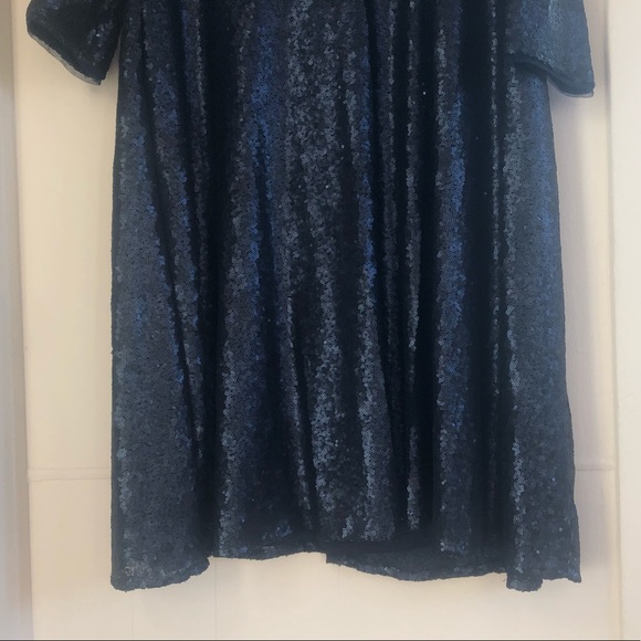 TFNC Sequin Fit and Flare Midi Dress - US 24 - Picture 6 of 8